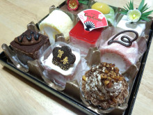 スイーツおせちケーキ